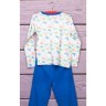 Пижама детская NISO BABY ММТ 23101 с дельфинами Пижама детская NISO BABY ММТ 23101 с дельфинами